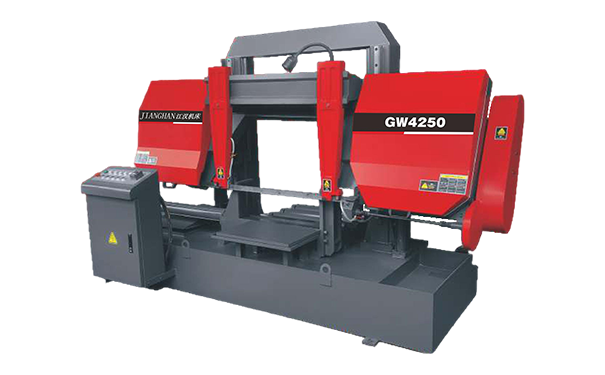 名山GW4250双柱龙门卧式带锯床